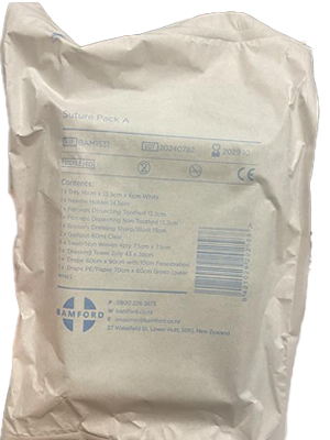 Suture Pack A Sterile