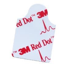 3M Red Dot Resting ECG Electrodes 2330