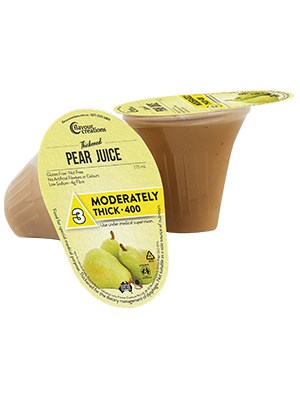 Flavour Creations Pear Juice Thickened 175mL Level 3 Moderately Thick - 24 Pack