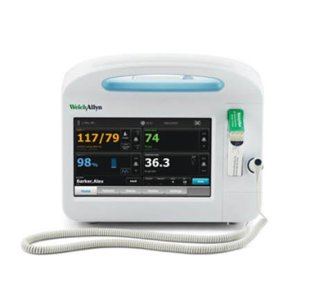 Welch Allyn Connex 6700 VSM with Masimo SpO2, ThermoScan PRO 4000, SureBP,