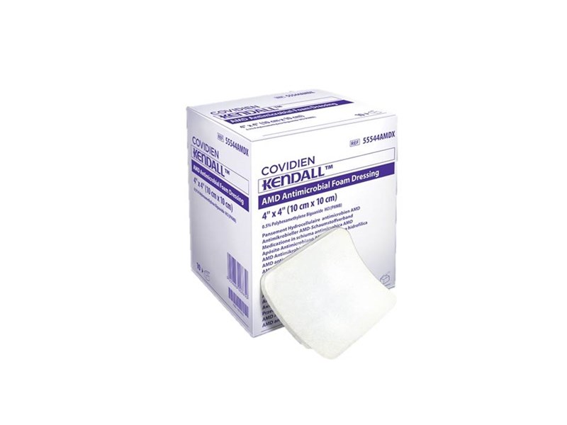 AMD Antimicrobial Foam 10cm x 10cm