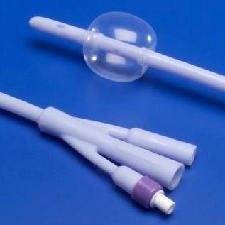 Kendall Argyle 100% Silicone 2 way Foley Catheter 16fg 5cc